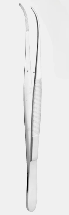 [BTI-10008-20-ss] Pinza de tejido BROPHY 1 x 2 dientes curvados