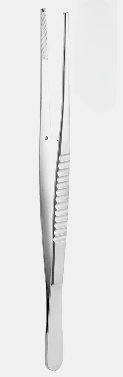 Pinzas de tejido WAUGH serr. 1x2 dientes