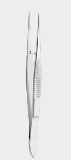 Pinza de disección fino 10 cm