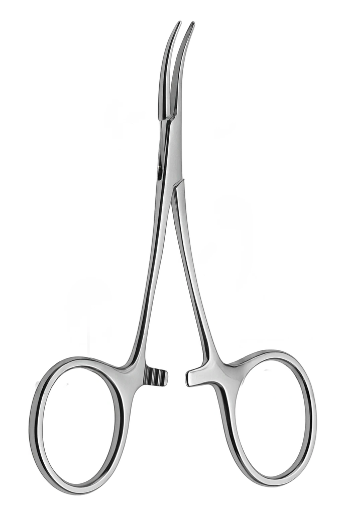 Pinzas HALSTED-MOSQUITO micro curva 10cm