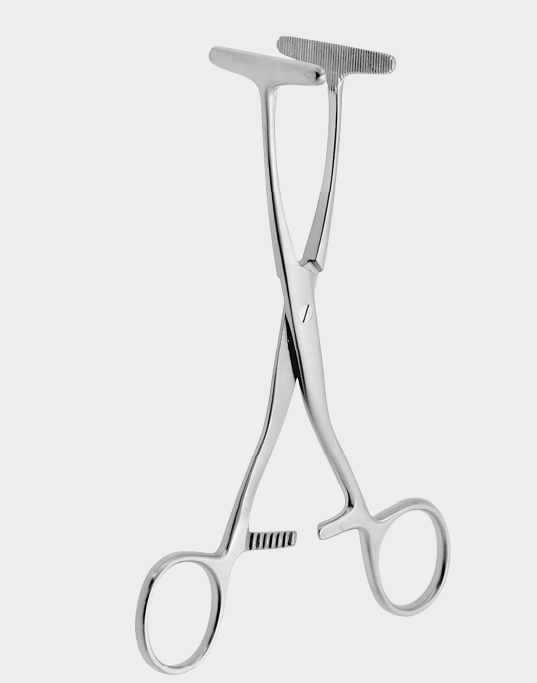 [CHH-10353-16-ss] Pinzas hemostáticas COLLIN en forma de T