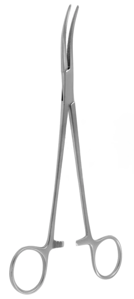 [HHD-10367-20-ss] Pinzas hemostáticas HEISS con curvatura sl