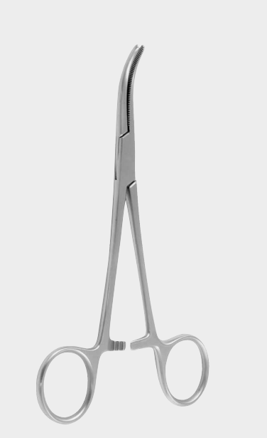 [OBA-9198-13-ss] Pinzas hemostáticas para bebés OVERHOLT 13 cm