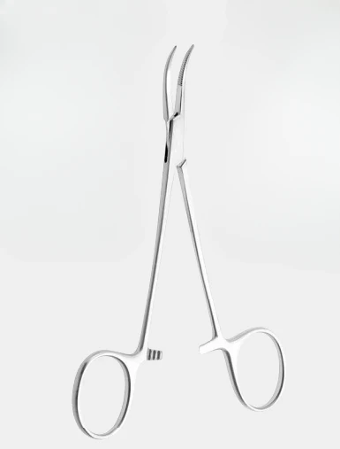 Pinzas de disección ligeramente curvadas 14 cm