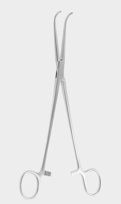 [NHY-10551-23-ss] Pinza de histerectomía NAVRATIL 23,5 cm