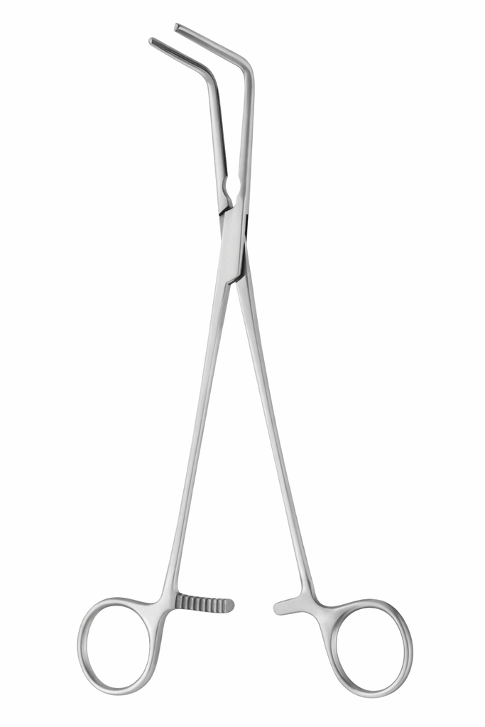 [LCL-10582-25-ss] Pinza LEES Atrauma angulada