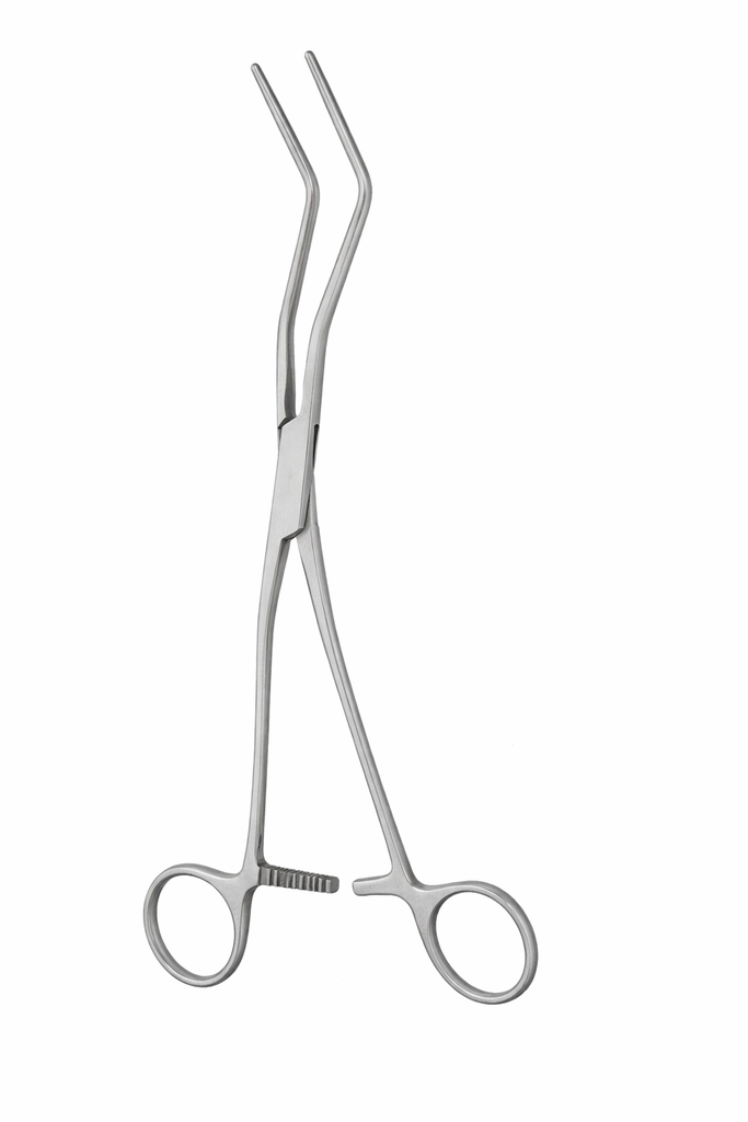 Pinza de arteria renal COOLEY de 27,5 cm
