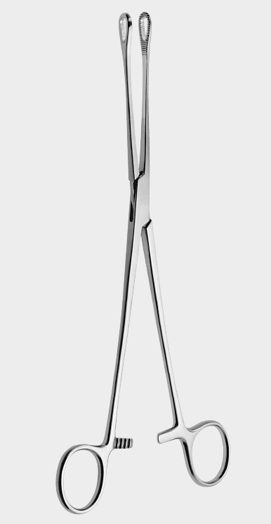 [BSW-10938-24-ss] Pinzas para hisopos BONNEY dentadas