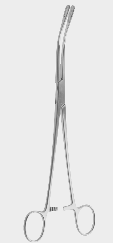 Pinza para pólipo uterino VANT 26,5 cm cv.