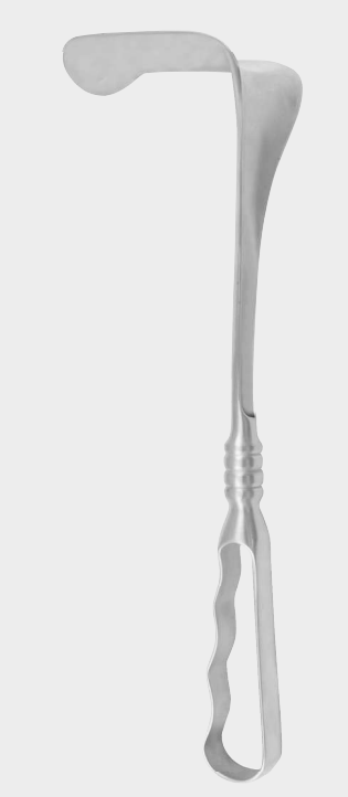 Retractor KELLY 50x40 mm 26 cm