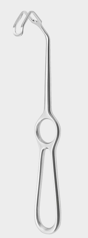 Retractor CUSHING fenestrado