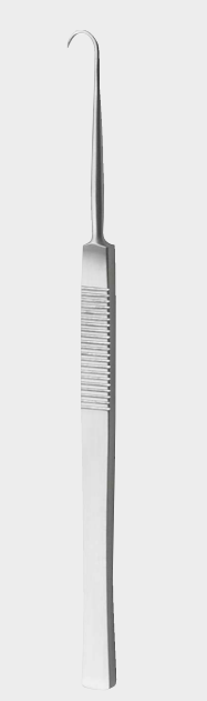 Retractor BERGMANN afilado 1 pr. 14 cm