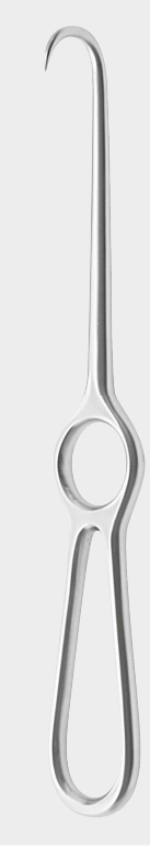 Retractor VOLKMANN afilado y profundo