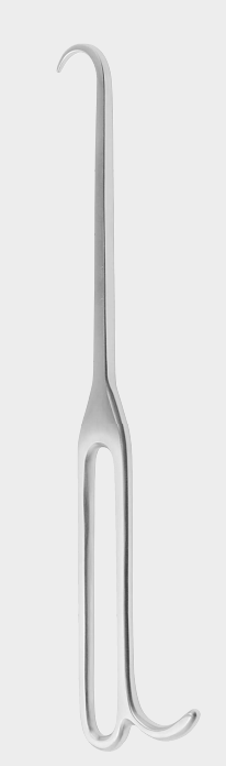 [LBO-11261-25-ss] LAMBOTTE gancho para hueso afilado 25 cm