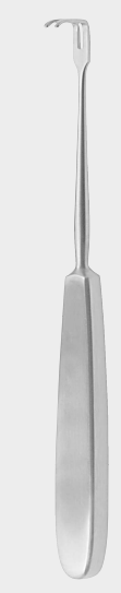 [KTE-11276-03-ss] Retractor de vaina tendinosa KLAPP de 3 puntas