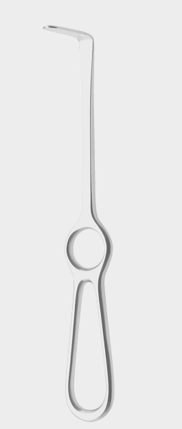 Retractor LANGE 40 x 10 mm 21,5 cm