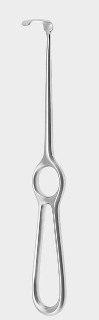 Retractor KOCHER 21 cm 23 x 8 mm
