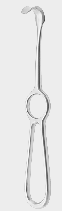 [KRF-11322-19-ss] Retractor KOCHER 19 cm 19x12mm
