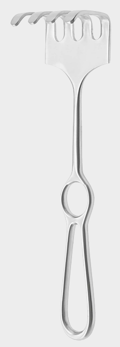[ORE-11347-02-ss] Retractor OLLIER 2 piezas 25x36 mm 22,5 cm
