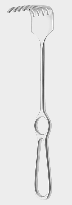 [IRE-11351-50-ss] Retractor ISRAEL 50x45 mm 25 cm