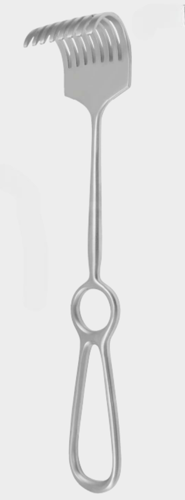 [KRH-11354-08-ss] Retractor KOERTE afilado
