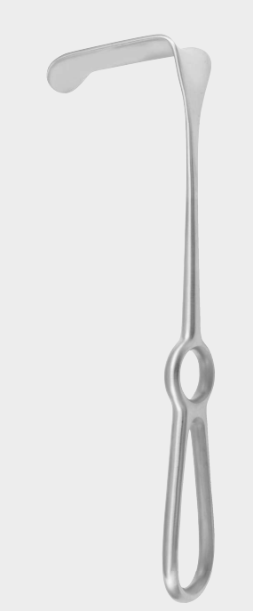 Retractor KOCHER 25x70 mm 22,5 cm