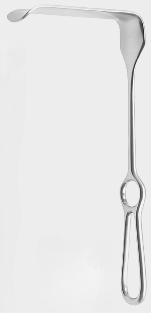 Retractor HOESEL 60 x 20 mm 25 cm