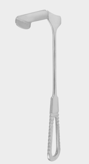 [MRM-11394-51-ss] Retractor MORRIS de 1 extremo 51x51mm 21 cm