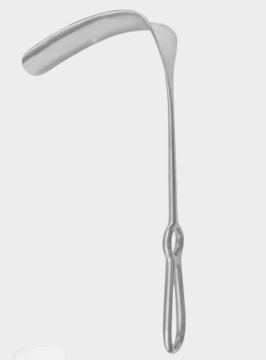 Retractor DOYEN STILLE 90x28 mm 24 cm