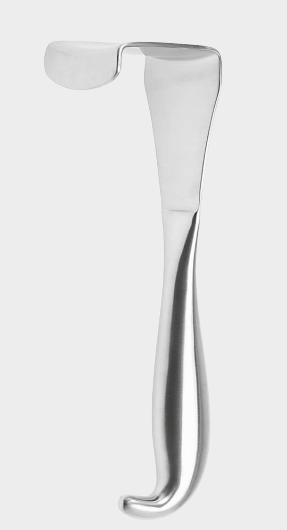 [TED-11456-20-ss] Retractor TUDOR EDWARDS 55x47 mm 20 cm