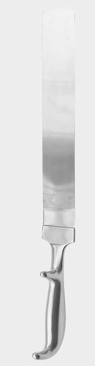 Retractor abdominal 245x30 mm 41 cm