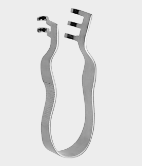 Retractor FINSEN afilado 2x3 pr.