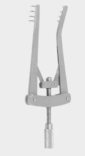 Retractor ALM afilado 4x4 dientes 7,5 cm