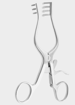 Retractor de cuero cabelludo CONTOUR afilado
