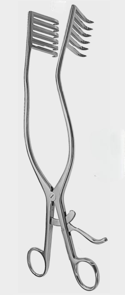 [AHE-11600-27-ss] ADSON hemilam.sprd. 6x6 t.32mm romo