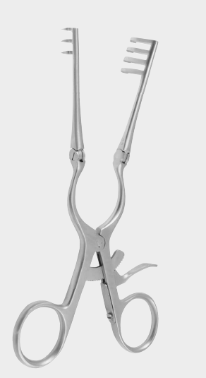 Retractor CONE articulado afilado