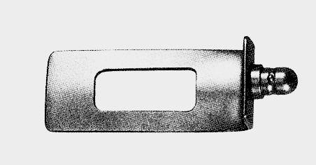 Hoja CASPAR Ti. fenstrat.60x25 mm