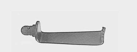 [CBB-11741-50-ss] Hoja CASPAR solo negra 50 mm