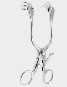 Retractor CAIRNS afilado de 14,5 cm
