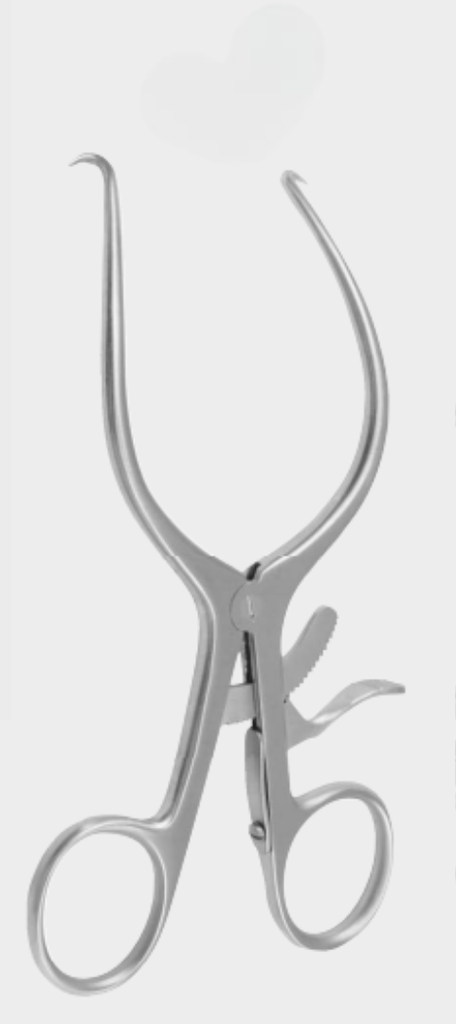 Retractor perineal GELPI de 14 cm