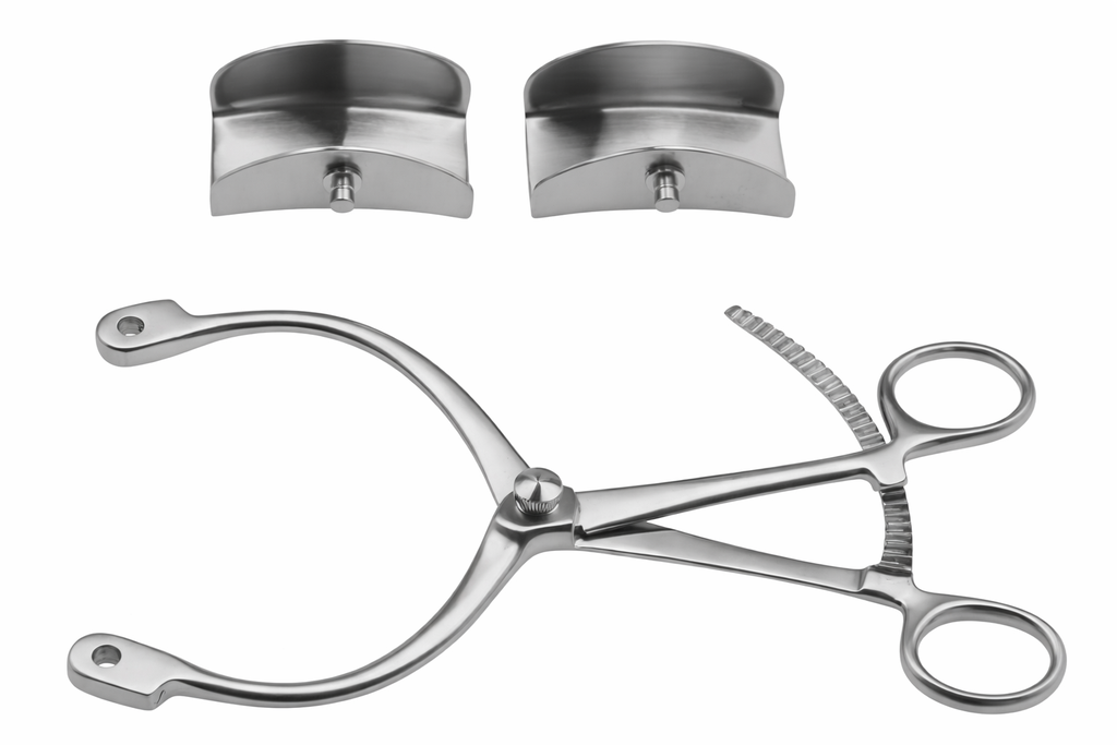 Retractor abdominal COLLIN de 22 cm