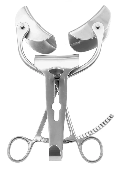 [CAD-11856-60-ss] COLLIN abd.retr.w.hoja central 22 cm