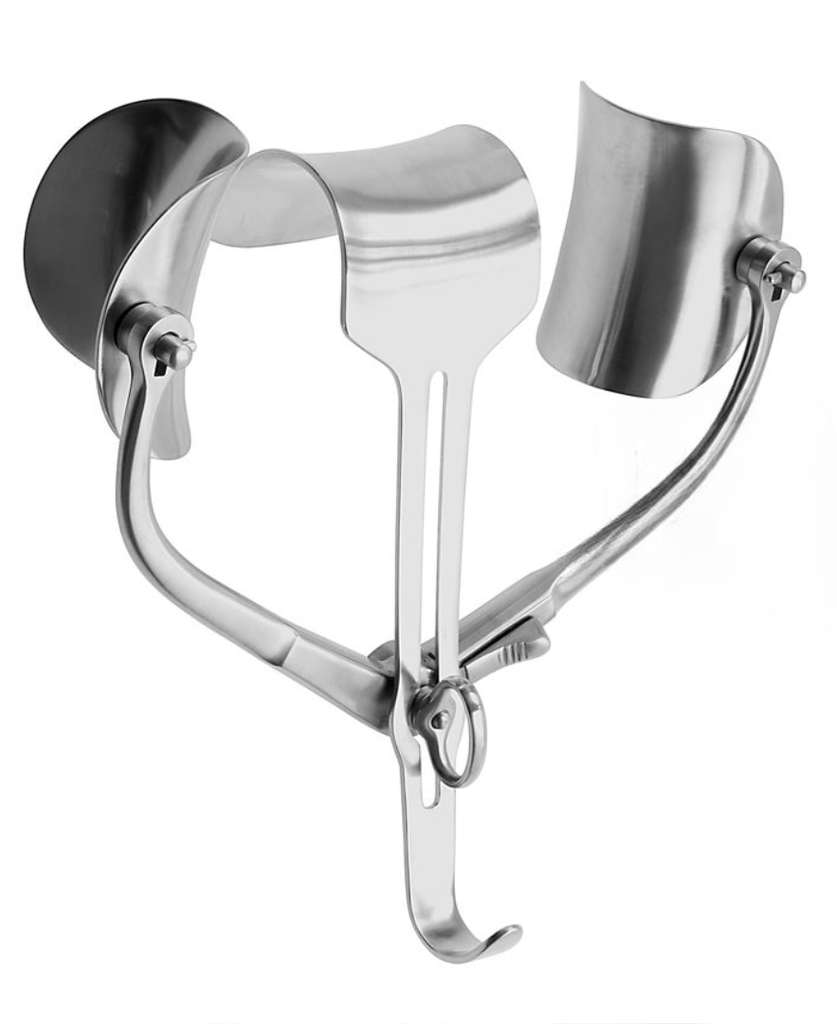 Retractor abdominal RICARD de 28 cm