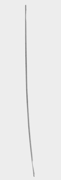 [FPR-12015-40-ss] Sonda FLUHRER estaño abotonado ø 3 mm 40 cm