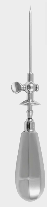 [TAC-12124-60-ss] Trocar abdominal con llave de paso ø 6 mm 18,5 cm