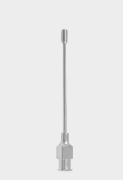 [MHJ-12163-06-ss] Aguja de lavado con heparina MOCK ø 3 mm 6 cm