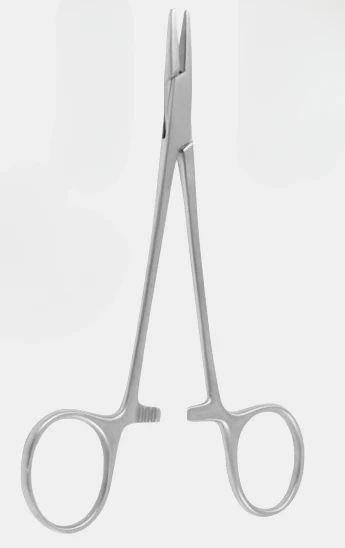 [HNE-12183-13-tc] Portaagujas HALSEY dentado 13 cm TC