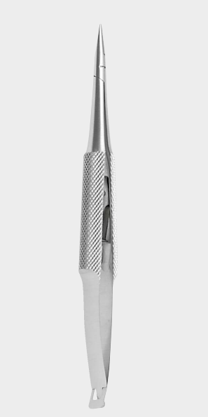 [BNJ-12370-12-ss] Portaagujas BARRAQUER con cierre 12 cm