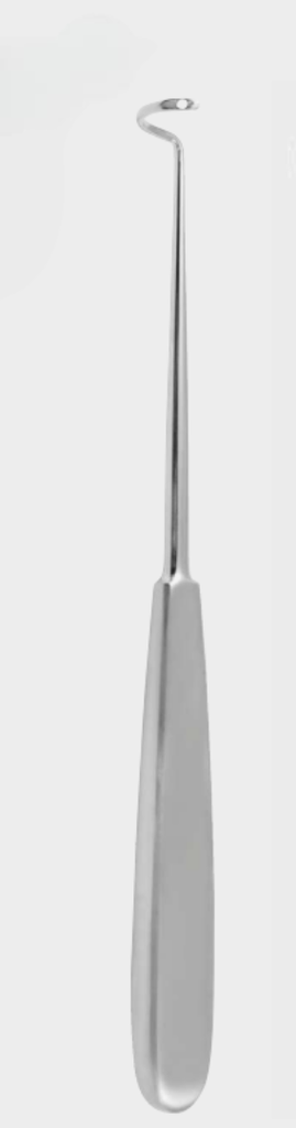 [DNF-12423-24-ss] Aguja DESCHAMPS roma derecha 24 cm