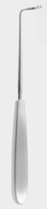 [DNF-12426-24-ss] Aguja DESCHAMPS roma izquierda 24 cm